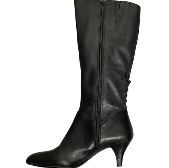 NATUALIZER- KNEE HIGH LEATHER BOOTS - Picture 4 of 11